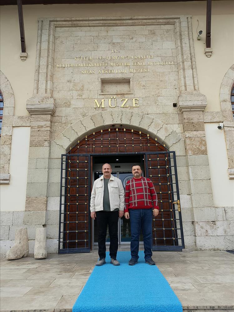 Öğretim Üyemiz Doç. Dr. Ali Özcan Sivas Arkeoloji Müzesi'nde Çalışmalarda Bulundu