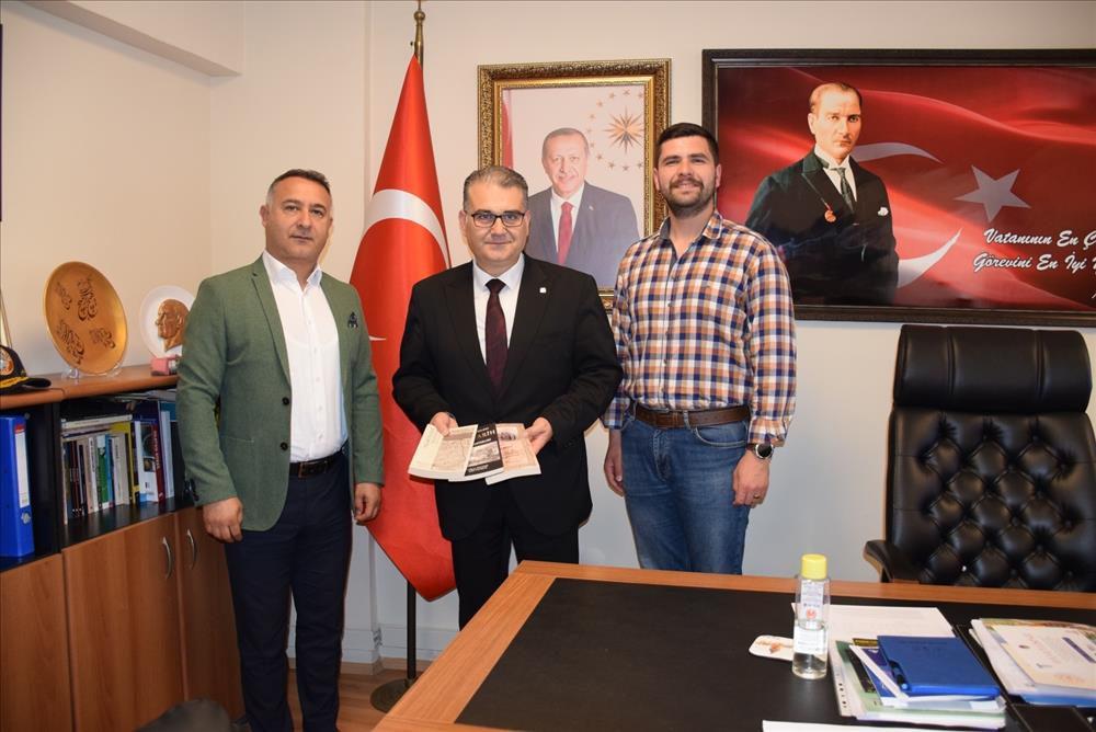 Bölümümüzden Yalova İl Kültür ve Turizm Müdürü’ne Hayırlı Olsun Ziyareti Gerçekleştirildi