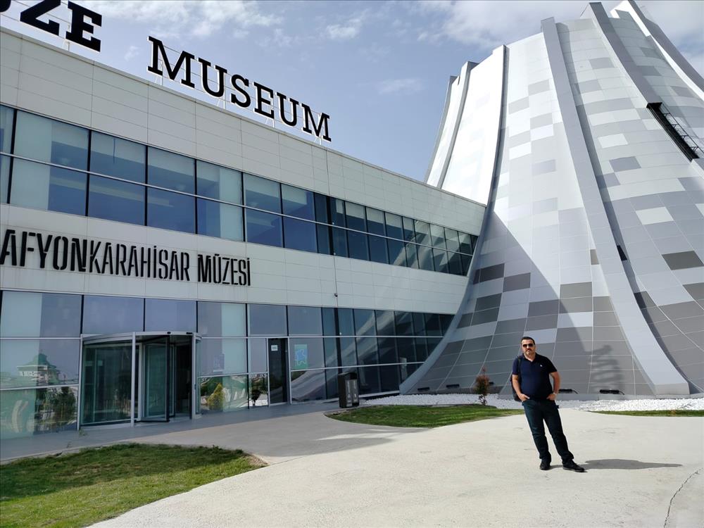 Öğretim Üyemiz Doç. Dr. Ali Özcan Afyonkarahisar Arkeoloji Müzesi'nde Bilimsel Çalışmada Bulundu