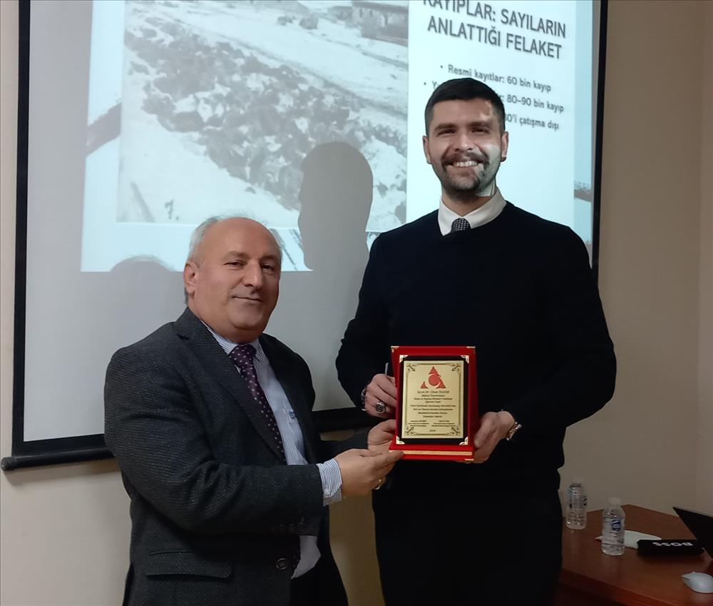 Bölüm Başkan Yardımcımız Söyleşi Gerçekleştirdi