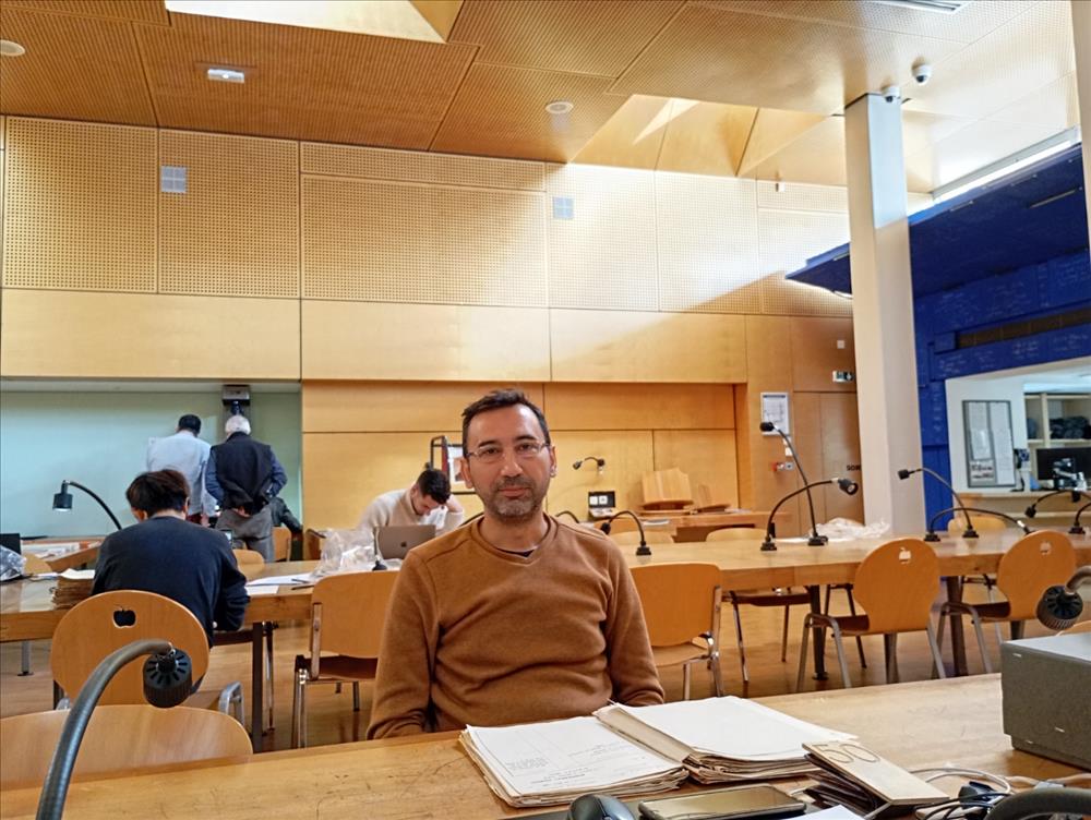 Our Department Member Assist. Prof. Dr. Yasin Özdemir Conducted Research at the French Archives