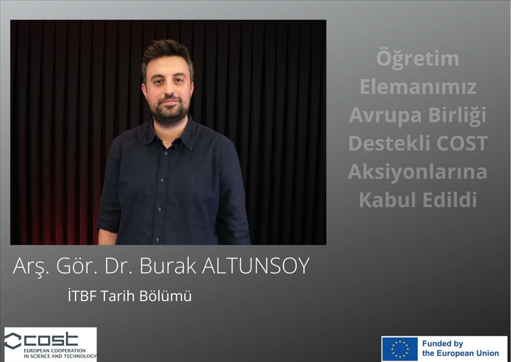 Our Faculty Member Accepted into European Union-Supported COST Actions