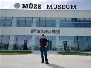 Our Faculty Member Assoc. Prof. Dr. Ali Özcan Conducted Research at the Afyonkarahisar Archaeology Museum
