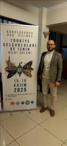Our faculty member, Associate Professor Dr. İbrahim Duman, participated in the Turkey Seljuks and Iznik Knowledge Assembly.
