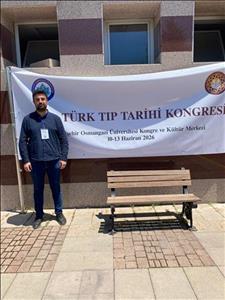 Our Department Member Attended the 16th Turkish Congress on the History of Medicine